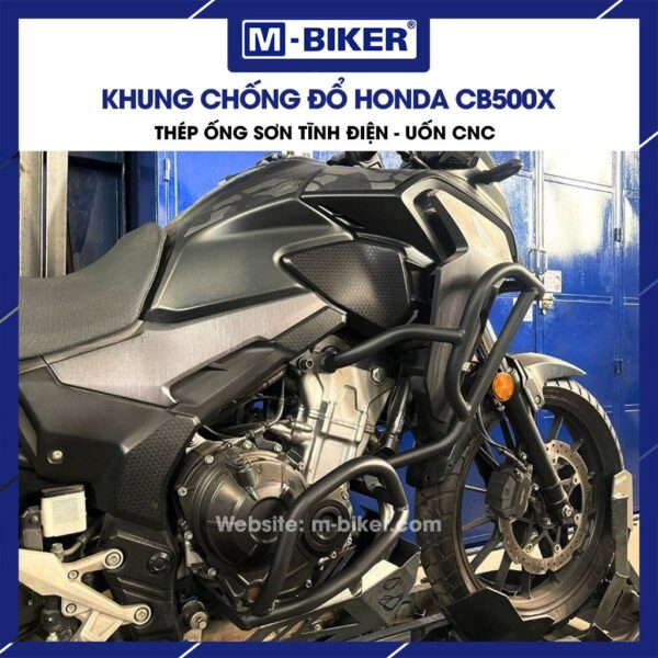 Chống đổ Honda CB500X bảo vệ sườn xe