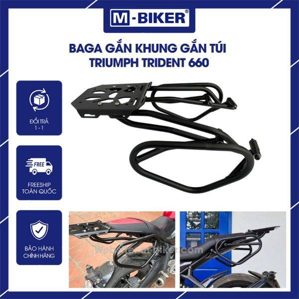 Baga gắn khung túi Triumph Trident 660