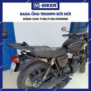 Baga sau Triumph T100 T120 Twin900 kèm tay dắt đời mới