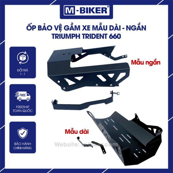 Ốp bảo vệ gầm xe Triumph Trident 660