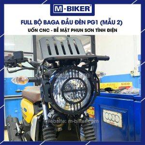 Full bộ baga đầu đèn kiêm bảo vệ đầu đèn Yamaha PG1