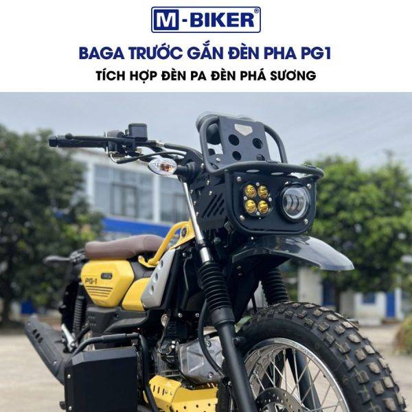 Baga trước gắn đèn pha Yamaha PG-1