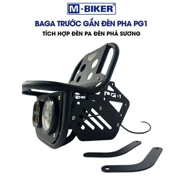 Baga trước gắn đèn pha Yamaha PG-1