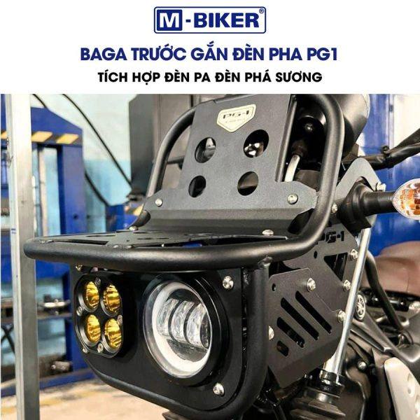 Baga trước gắn đèn pha Yamaha PG-1