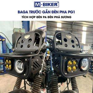 Baga trước gắn đèn pha Yamaha PG-1