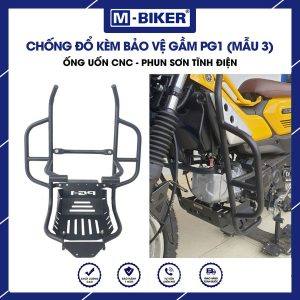 Khung chống đổ kiêm ốp gầm Yamaha PG1 – Bảo vệ toàn diện từ MBiker