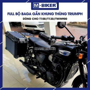 Full bộ baga gắn khung thùng Triumph T100/T120/TWIN