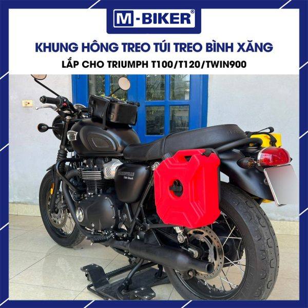 Khung hông treo túi Triumph T100, T120, Speed/Street Twin900