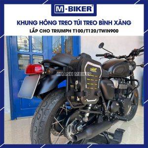 Khung hông treo túi Triumph T100, T120, Speed/Street Twin900