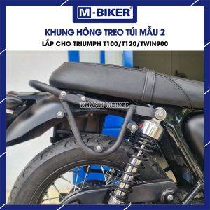 Khung hông treo túi Triumph T100, T120, Speed/Street Twin900