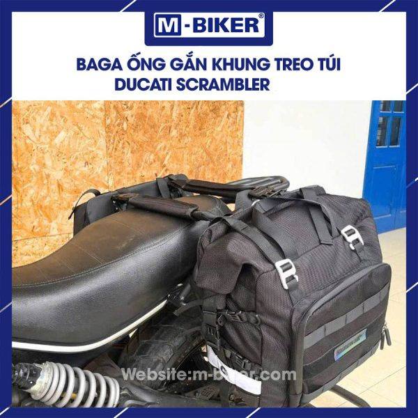 Baga ống gắn khung treo túi Ducati Scrambler