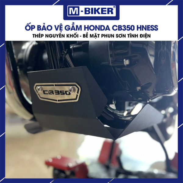 Ốp gầm CB350 Hness bảo vệ lốc máy