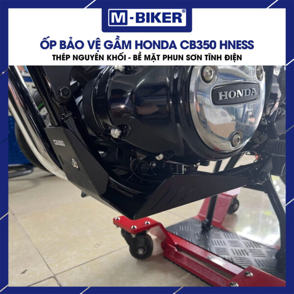 Ốp gầm CB350 Hness bảo vệ lốc máy