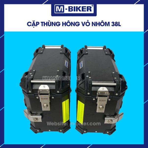 Cặp thùng hông vỏ nhôm 38L