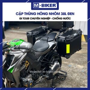 Cặp thùng hông vỏ nhôm 38L chính hãng MBiker