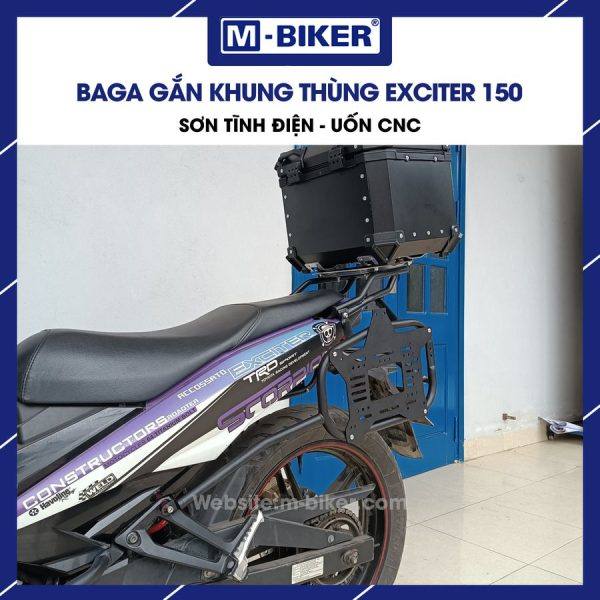 bộ baga gắn khung thùng Exciter 150