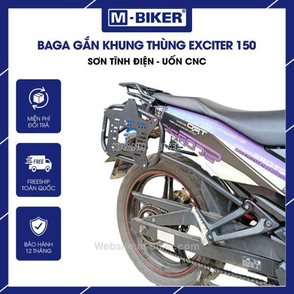 bộ baga gắn khung thùng Exciter 150