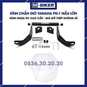 Kính chắn gió PG1 – Phụ kiện tối ưu cho xe Yamaha PG1 từ M-Biker