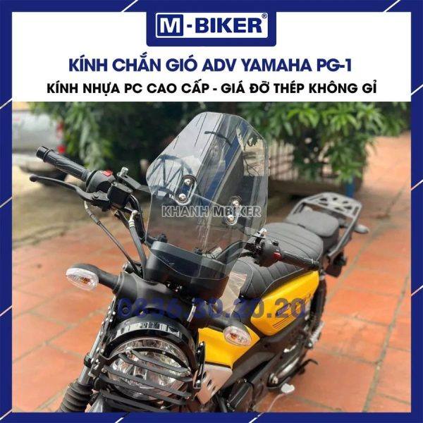 Kính chắn gió PG1 – Phụ kiện tối ưu cho xe Yamaha PG1 từ M-Biker