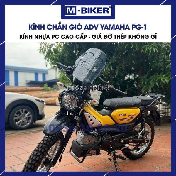 Kính chắn gió PG1 – Phụ kiện tối ưu cho xe Yamaha PG1 từ M-Biker