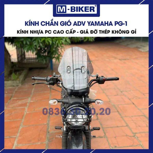 Kính chắn gió PG1 – Phụ kiện tối ưu cho xe Yamaha PG1 từ M-Biker