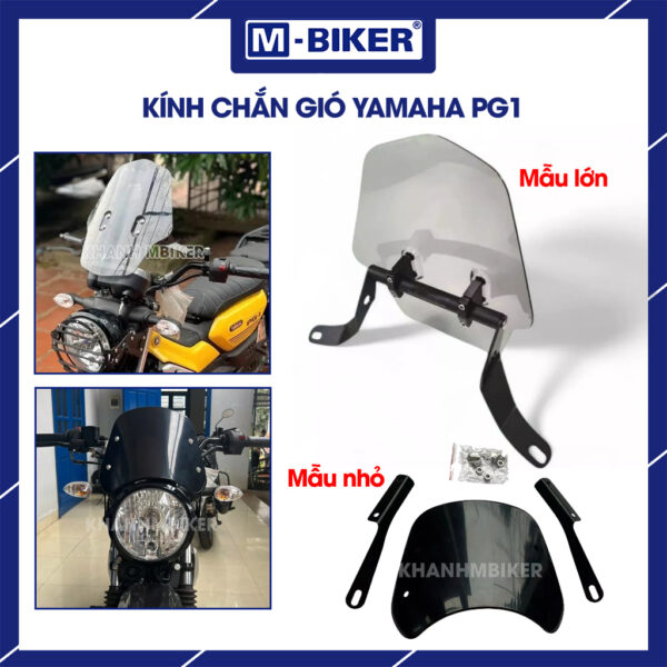 kính chắn gió PG1 mẫu ADV