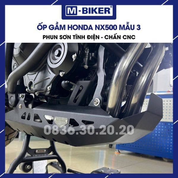 Ốp gầm Honda NX500 mẫu 3 bảo vệ lốc máy