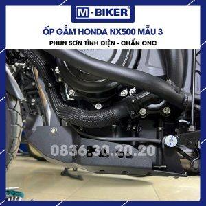 Ốp gầm Honda NX500 mẫu 3 bảo vệ lốc máy