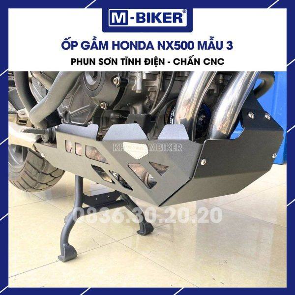 Ốp gầm Honda NX500 mẫu 3 bảo vệ lốc máy