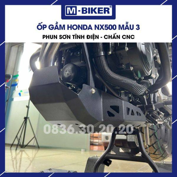 Ốp gầm Honda NX500 mẫu 3 bảo vệ lốc máy