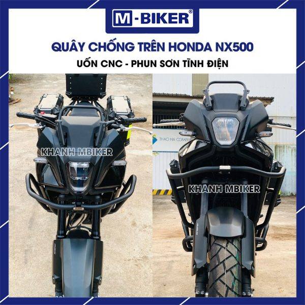 Quây chống đổ Honda NX500