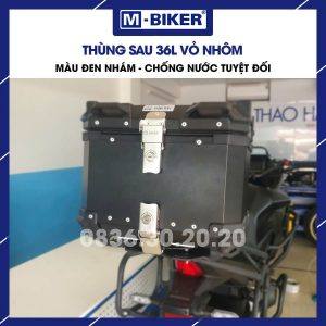 Thùng nhôm 36L chữ X MBiker