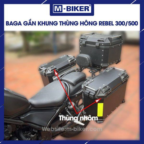 Baga gắn khung thùng Rebel 300/500