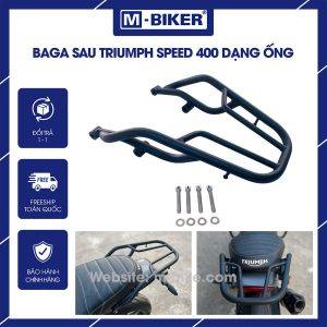 Baga sau Triumph Speed 400 dạng ống kèm khung hông