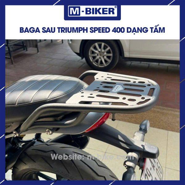 Baga sau Triumph Speed 400 dạng tấm