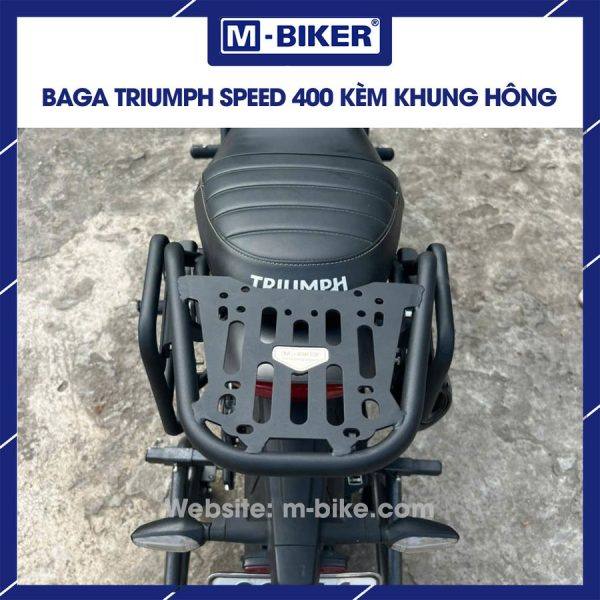 Baga sau Triumph Speed 400 dạng tấm