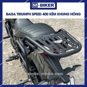 Baga sau Triumph Speed 400 dạng tấm