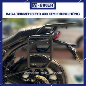 Baga sau Triumph Speed 400 dạng tấm