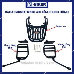 Baga sau Triumph Speed 400 dạng tấm