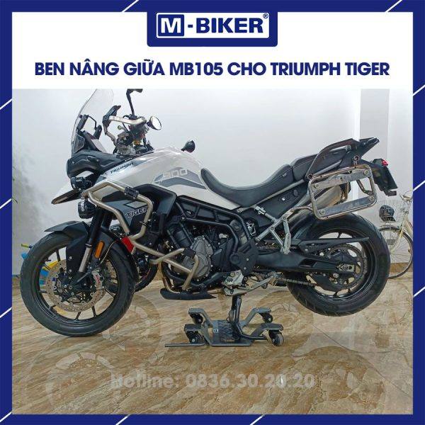 Ben nâng giữa cho Triumph Tiger