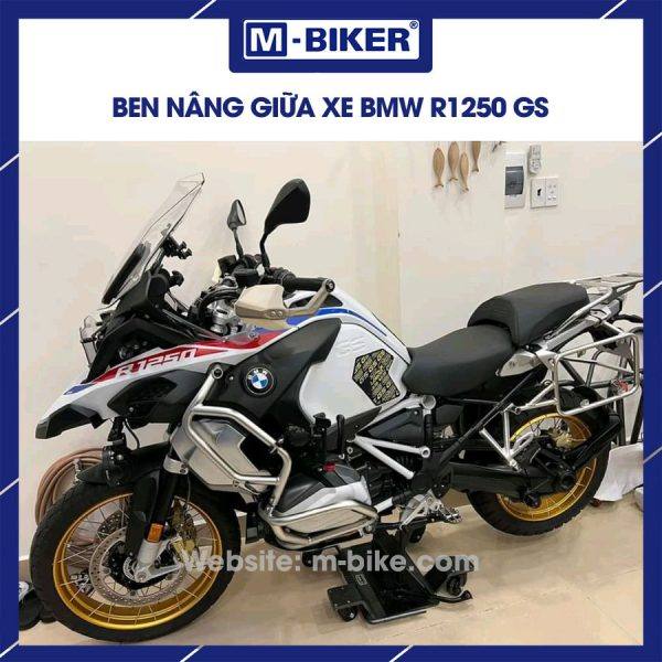 Ben nâng giữa xe BMW R1250 GS