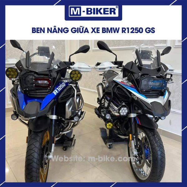 Ben nâng giữa xe BMW R1250 GS