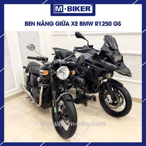 Ben nâng giữa xe BMW R1250 GS