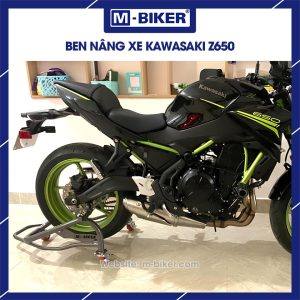 Ben nâng xe Kawasaki Z650 chính hãng MBiker