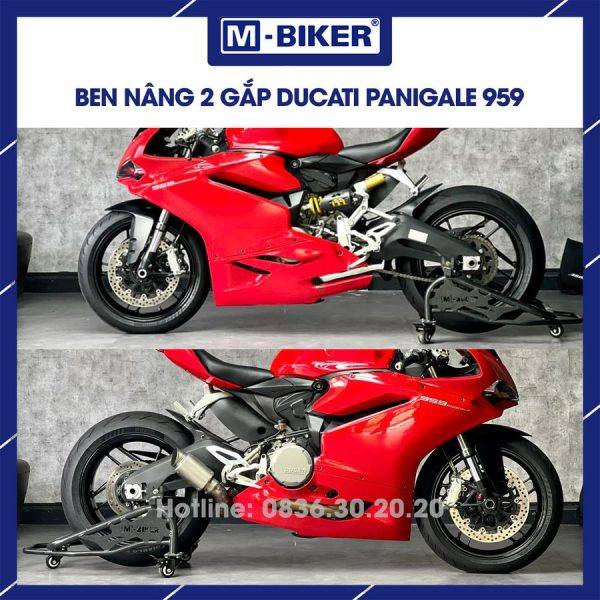 Ben nâng xe Ducati 959 Panigale loại 2 gắp