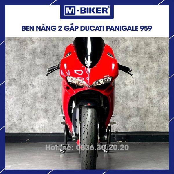 Ben nâng xe Ducati 959 Panigale loại 2 gắp