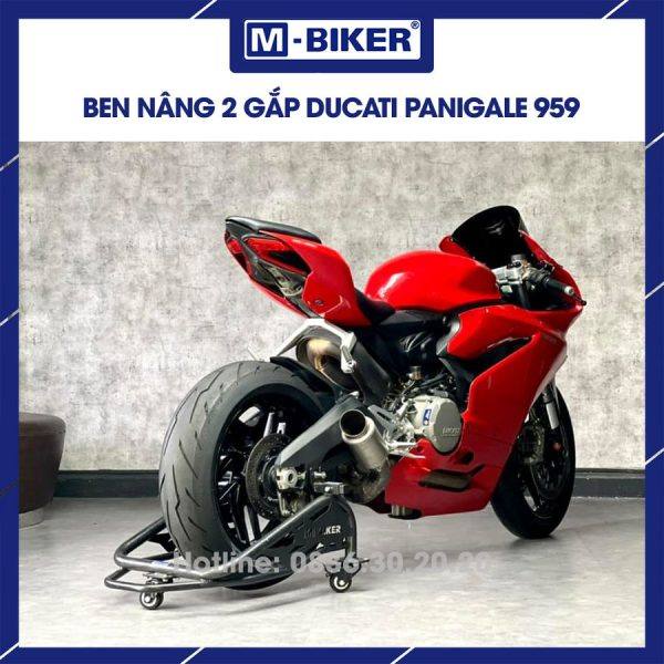 Ben nâng xe Ducati 959 Panigale loại 2 gắp