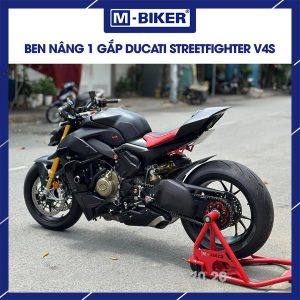 Ben nâng xe Ducati Streetfighter V4S một gắp MB143