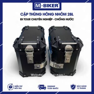 Cặp thùng hông nhôm 28L