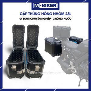 Cặp thùng hông nhôm 28L
